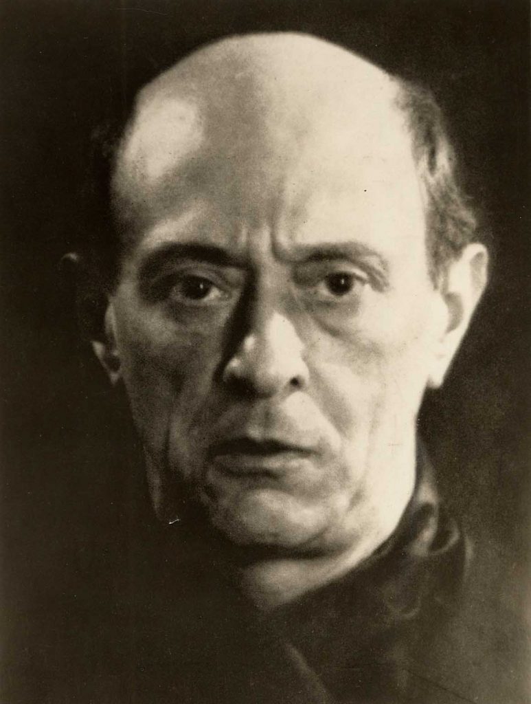 Arnold Schoenberg, 1927. Photo © Man Ray / CC BY-SA 2.0