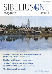 Sibelius One Magazine 2025-07 front cover