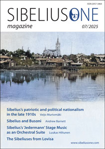 Sibelius One Magazine 202507 cover