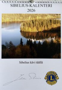Sibelius Calendar 2026 cover image